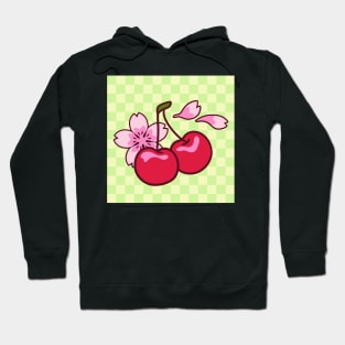 Sakura Cherry Blossom and Fruit Hoodie